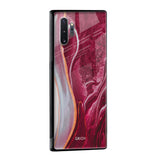 Crimson Ruby Glass Case for Samsung Galaxy M13