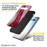 Crimson Ruby Glass Case for Samsung Galaxy A03s