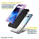 Psychic Texture Glass Case for Samsung Galaxy M13