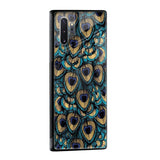 Peacock Feathers Glass case for Samsung Galaxy F13