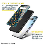 Peacock Feathers Glass case for Samsung Galaxy S20 Plus