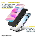 Colorful Waves Glass case for Samsung Galaxy M40