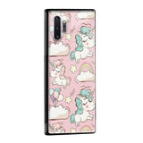 Balloon Unicorn Glass case for Samsung Galaxy A23