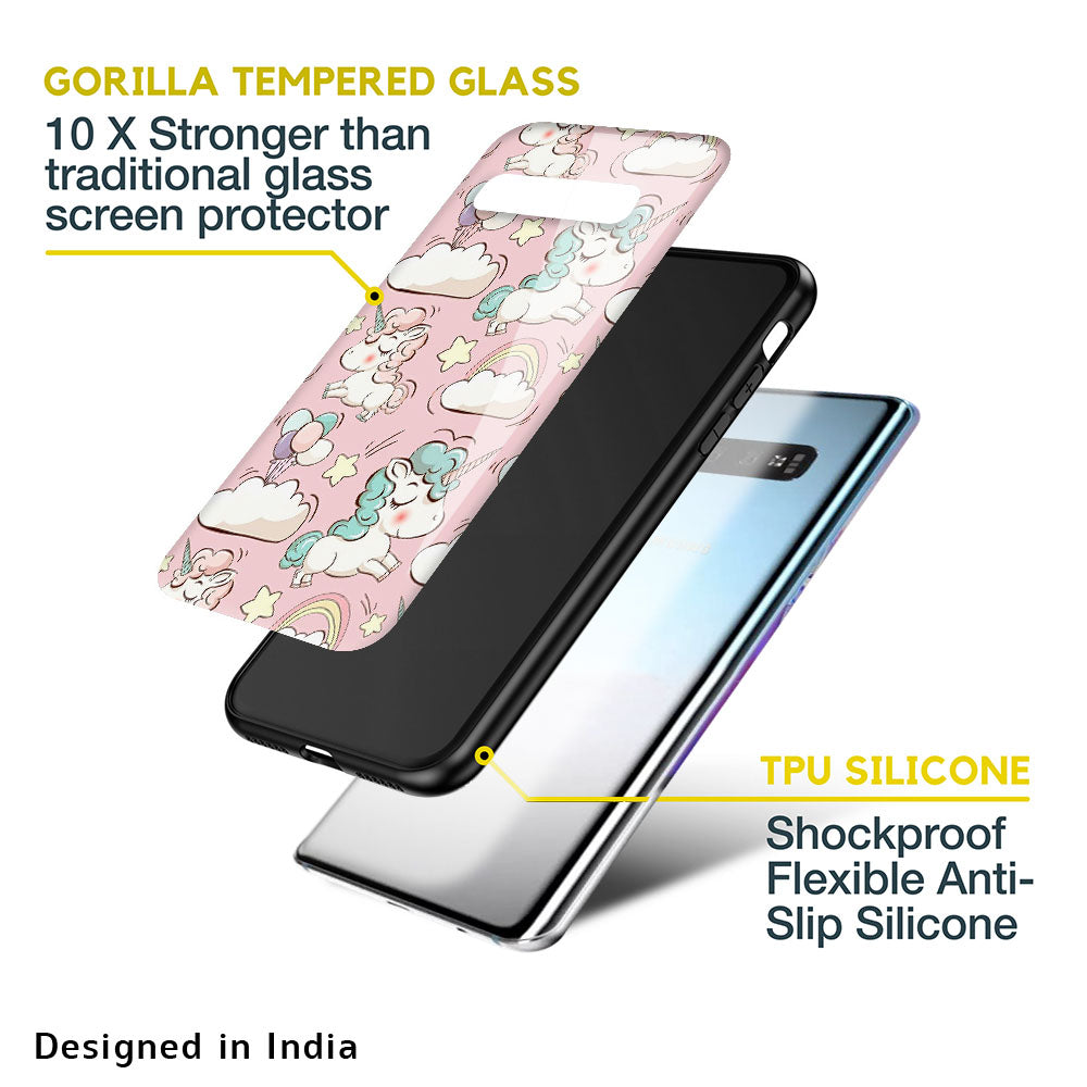 Balloon Unicorn Glass case for Samsung Galaxy Note 9