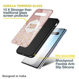 Boss Lady Glass Case for Samsung Galaxy M13