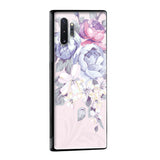 Elegant Floral Glass case for Samsung Galaxy A03s