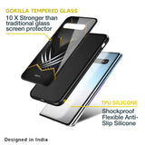 Black Warrior Glass Case for Samsung Galaxy A03s