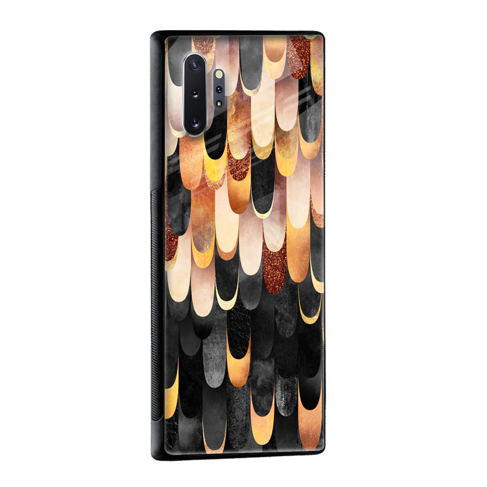 Bronze Abstract Glass Case for Samsung Galaxy A33 5G