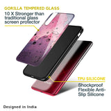 Space Doodles Glass Case for Vivo V25