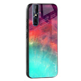 Colorful Aura Glass Case for Vivo Y22