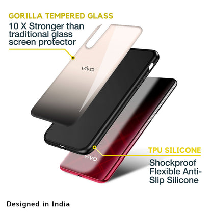 Dove Gradient Glass Case for Vivo X50 Pro