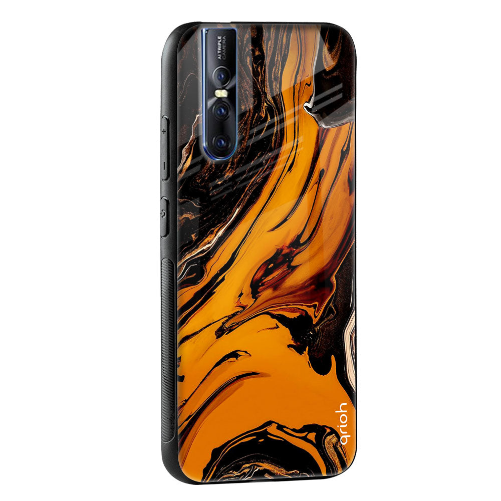 Secret Vapor Glass Case for Vivo T1 5G