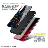 Abstract Tiles Glass case for Vivo Y16