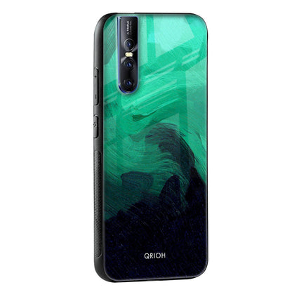 Scarlet Amber Glass Case for Vivo Y22