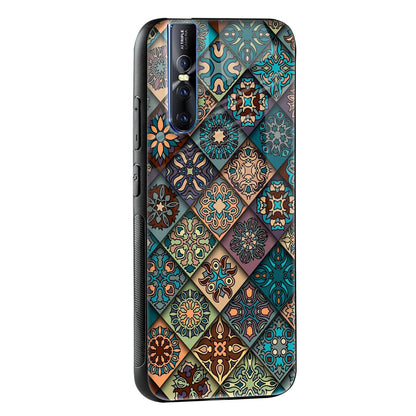 Retro Art Glass case for Vivo V23 Pro 5G