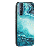 Sea Water Glass case for Vivo Y16