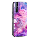 Cosmic Galaxy Glass Case for Vivo Y75 5G