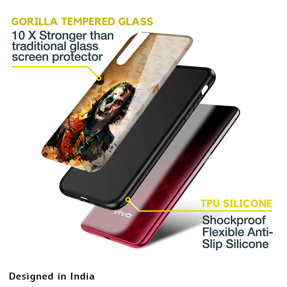 Psycho Villain Glass Case for Vivo V25 Pro