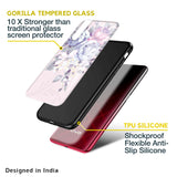 Elegant Floral Glass case for Vivo V23 Pro 5G