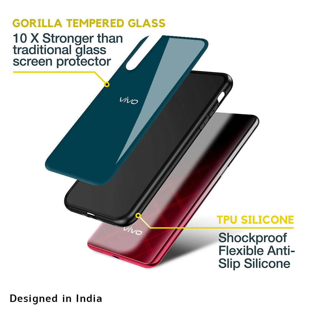 Emerald Glass Case for Vivo V17 Pro