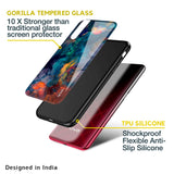 Cloudburst Glass Case for Vivo Y22