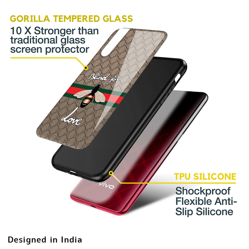 Blind For Love Glass case for Vivo Y22