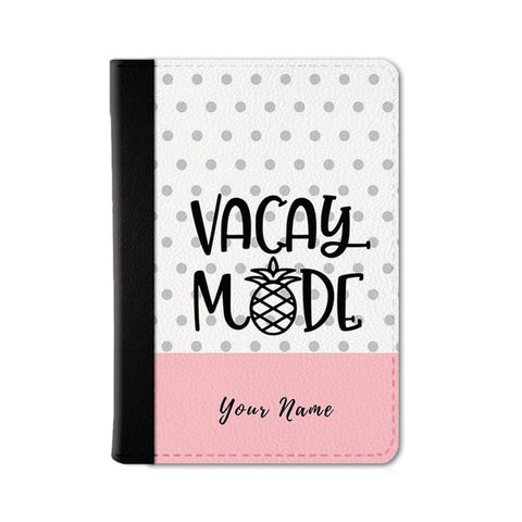 Vacay Mode Custom Passport Wallet