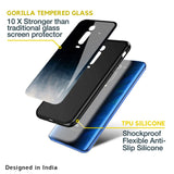 Black Aura Glass Case for Redmi Note 10