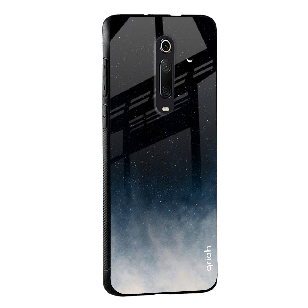 Black Aura Glass Case for Redmi A1
