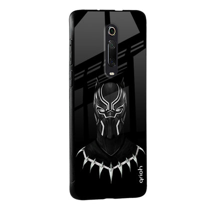 Dark Superhero Glass Case for Redmi Note 9 Pro