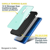 Teal Glass Case for Redmi Note 10 Pro Max