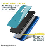 Oceanic Turquiose Glass Case for Xiaomi Mi 10i 5G