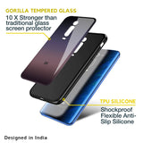 Grey Ombre Glass Case for Redmi Note 10 Pro Max