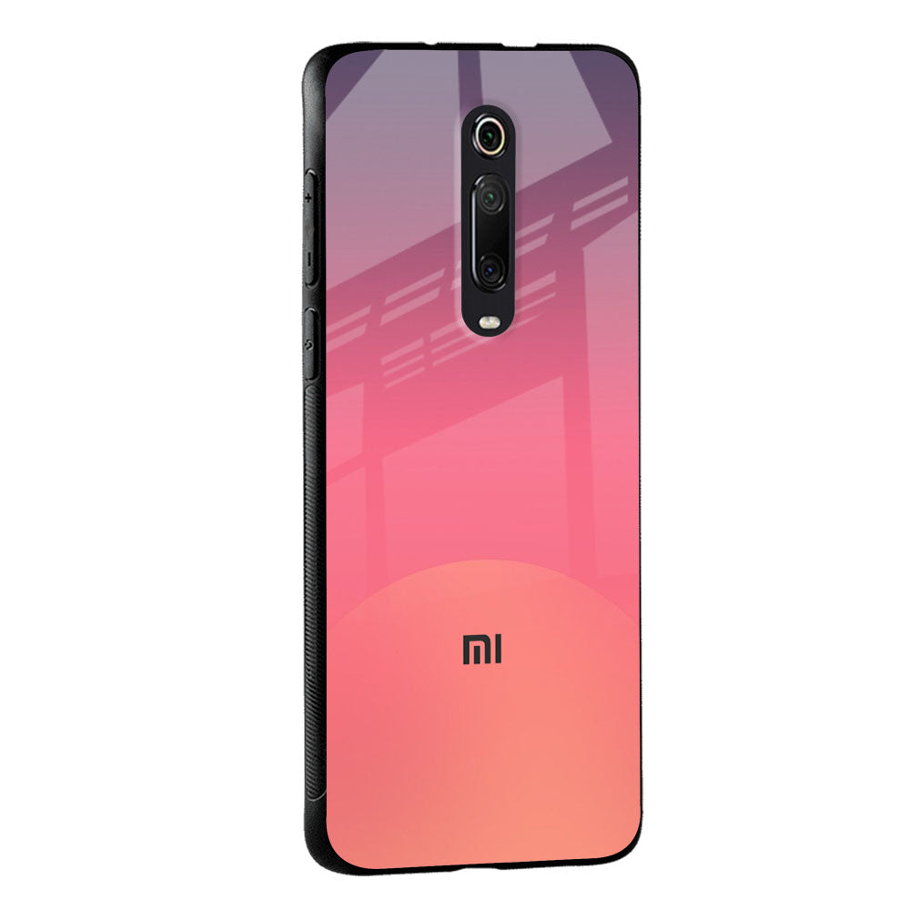 Sunset Orange Glass Case for Xiaomi Mi A3