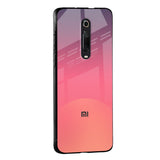 Sunset Orange Glass Case for Redmi Note 9 Pro Max