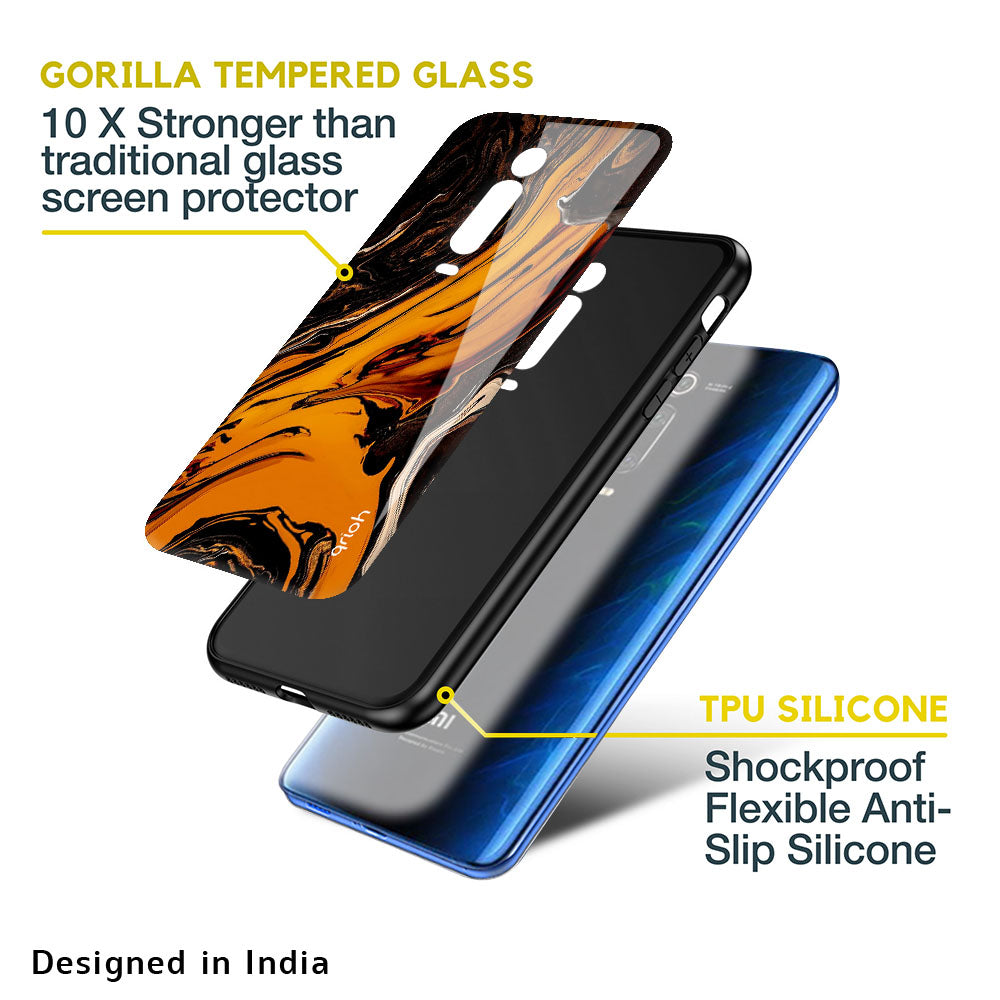 Secret Vapor Glass Case for Redmi 10 Prime
