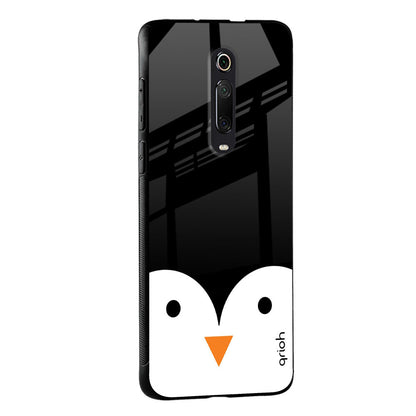 Cute Penguin Glass Case for Mi 10i 5G