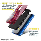 Crimson Ruby Glass Case for Redmi Note 10 Pro Max