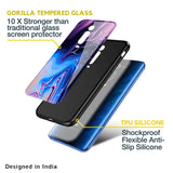 Psychic Texture Glass Case for Redmi Note 10 Pro Max