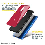 Solo Maroon Glass case for Redmi Note 10 Pro