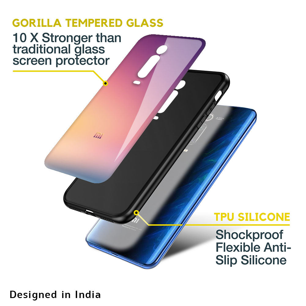 Lavender Purple Glass case for Xiaomi Mi A3