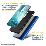 Sea Water Glass case for Redmi A1