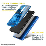 Gold Sprinkle Glass case for Redmi Note 10 Pro