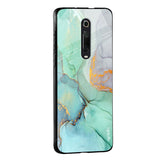Green Marble Glass case for Redmi A1