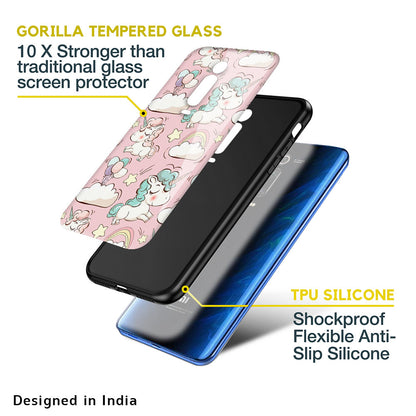 Balloon Unicorn Glass case for Xiaomi Mi A3
