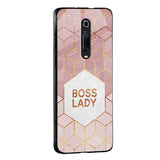 Boss Lady Glass Case for Redmi Note 10 Pro Max