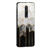 Tricolor Pattern Glass Case for Redmi Note 10 Pro Max