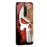 Red Skull Glass Case for Redmi Note 10 Pro Max