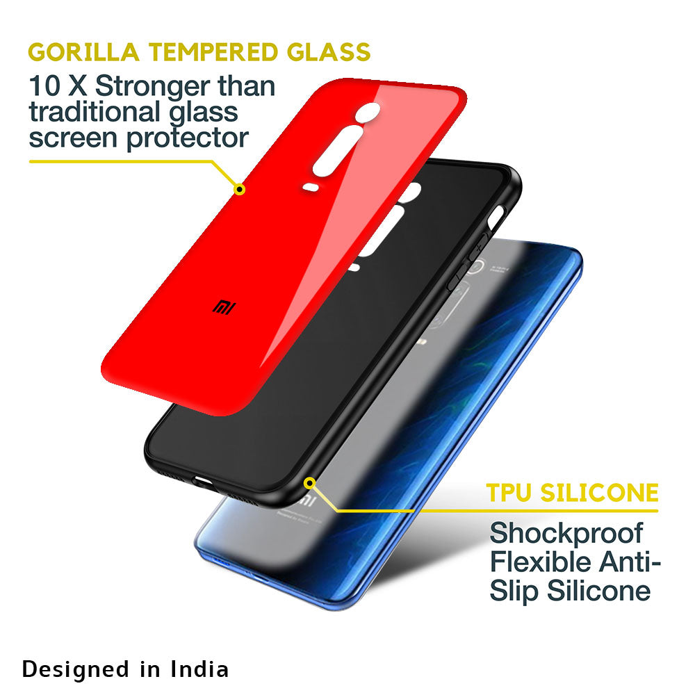 Blood Red Glass Case for Redmi Note 10 Pro Max